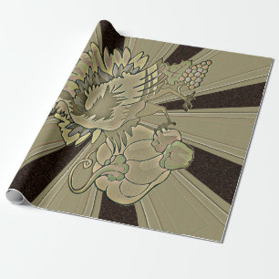 Carved Thanksgiving Turkey - Wrapping Paper