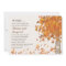 Carved Tree Fall 50th Anniversary Photo Invitation