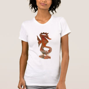 Carved wood seahorse T-Shirt