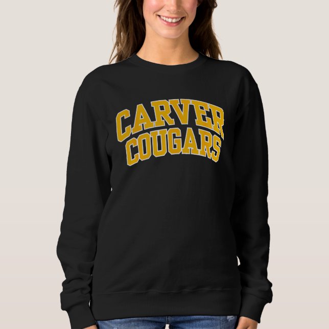 Carver College Cougars 02 Sweatshirt (Front)