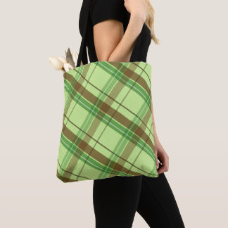 Carver Plaid Tote Bag