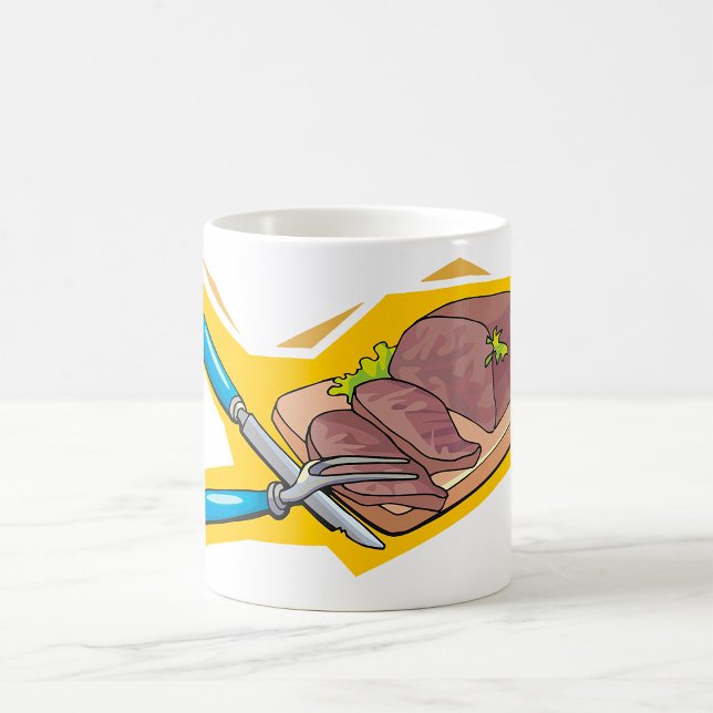 Carving Meat Coffee Mug (Creator Uploaded)