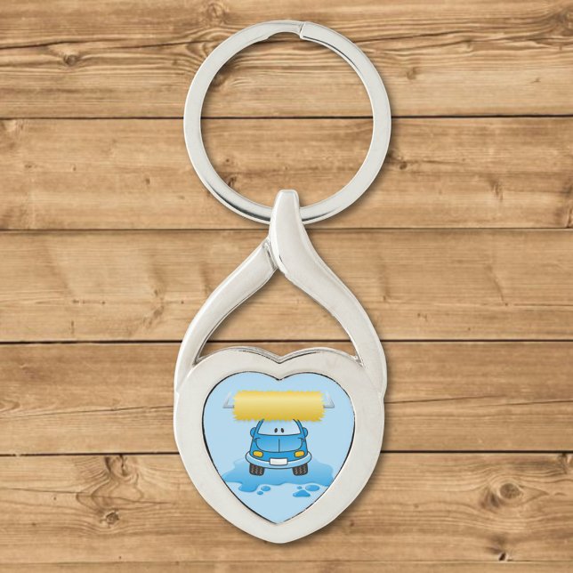 Carwash cartoon key ring (Creator Uploaded)