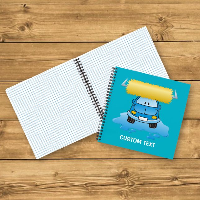 Carwash cartoon notebook (Creator Uploaded)