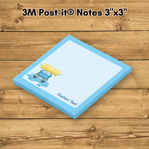 Carwash Cartoon Post-it Notes
