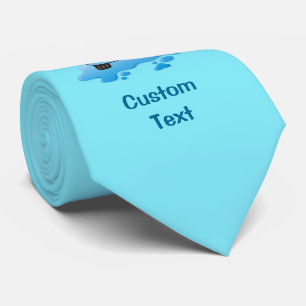 Carwash cartoon tie