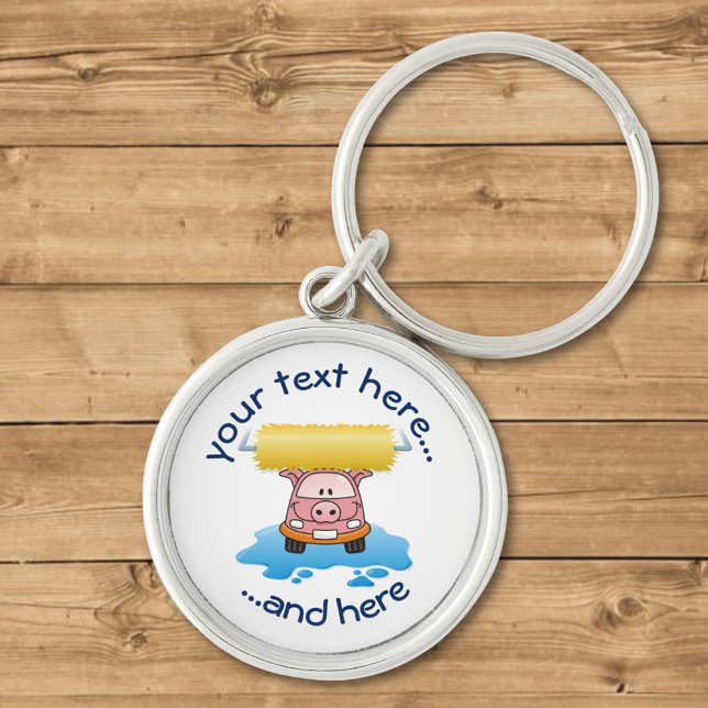 Carwash Pig Key Ring (Creator Uploaded)