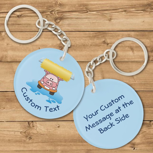 Carwash Pig Keychain (Creator Uploaded)