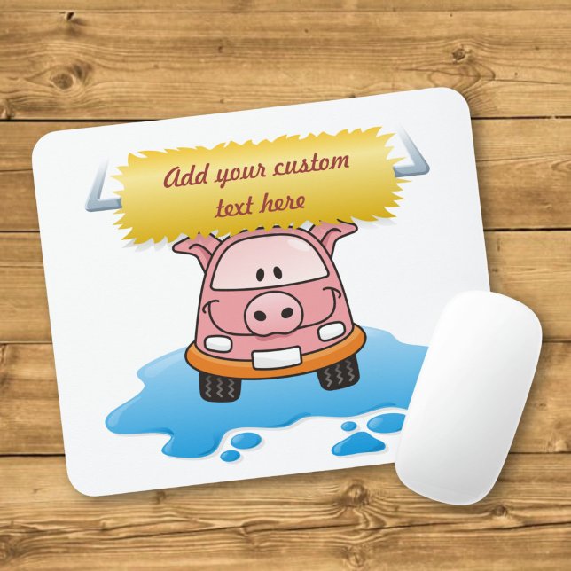 Carwash Pig Mouse Mat (Creator Uploaded)