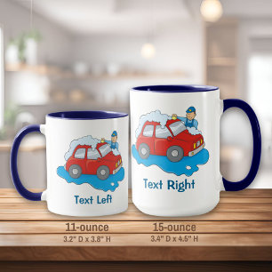 Carwashing Man Mug