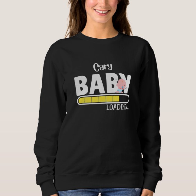 Cary Native Pride Funny State Baby Parent Mum Dad Sweatshirt (Front)