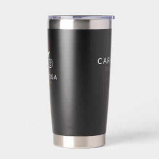 Cary Yoga Collective - Sleek Black Travel Mug Insulated Tumbler