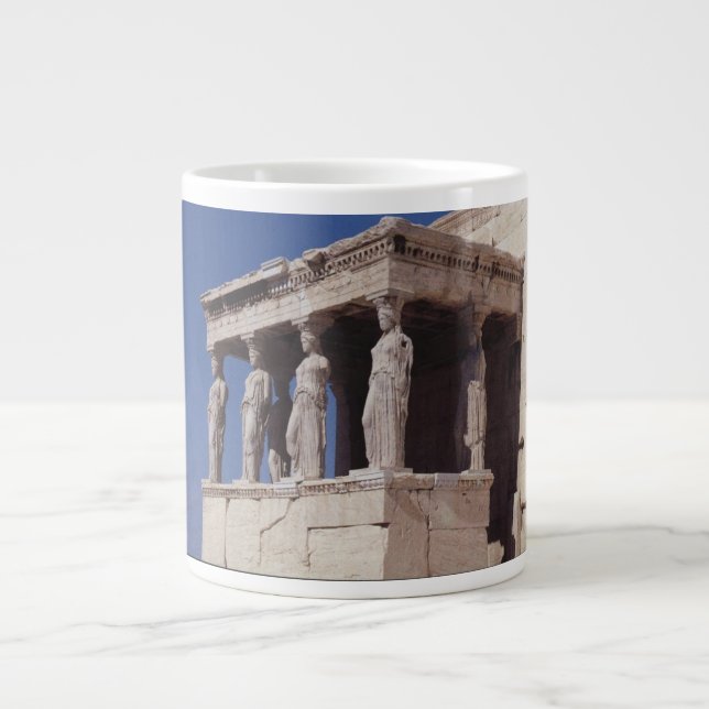 Caryatids Large Coffee Mug (Front)