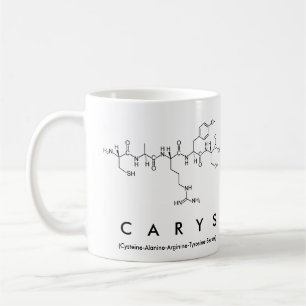 Carys peptide name mug