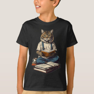 Cas Reading A Book Graphic Ca Kien Lovers T-Shirt