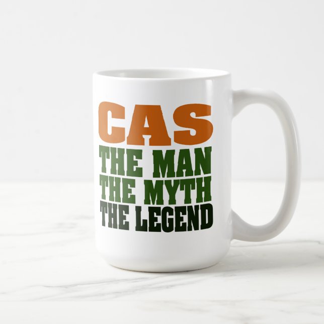 CAS, the Legend Mug (Right)