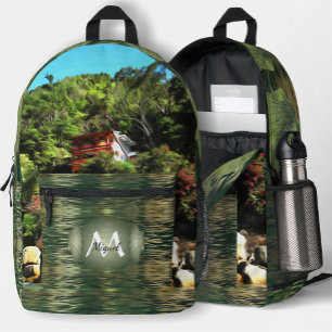 Casa Bahia Bonita 0759 Printed Backpack