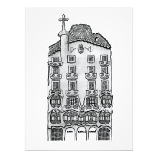 Casa Batllo Gaudi (Barcelona) Photo Print