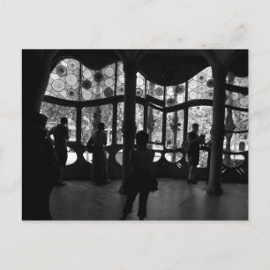 Casa Batllo Shadows Postcard