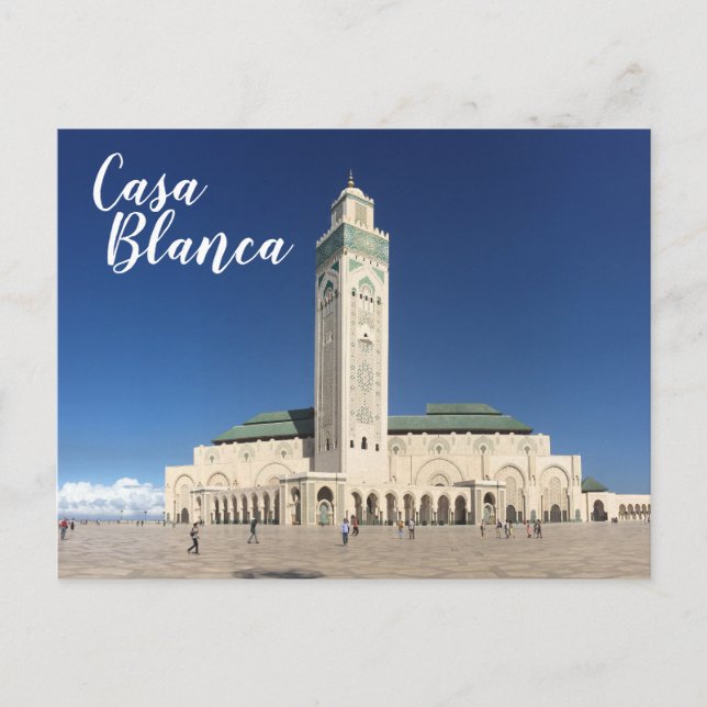 Casa Blanca Postcard (Front)