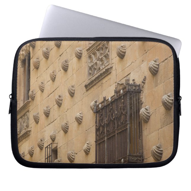 Casa de las Conchas, House of Shells Laptop Sleeve (Front)