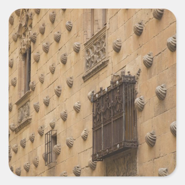 Casa de las Conchas, House of Shells Square Sticker (Front)