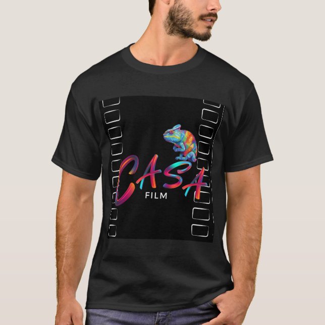 CASA Film T-Shirt: Dark T-Shirt (Front)