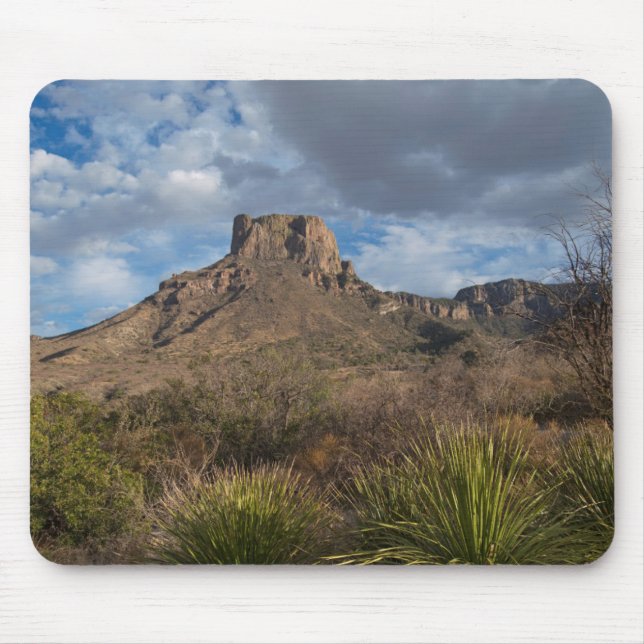 Casa Grande Peak, Chisos Basin, Big Bend Mouse Mat (Front)
