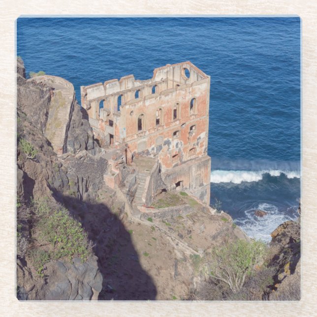 Casa Hamilton Glass Coaster (Front)