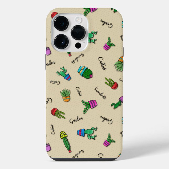 Casa Linha Cactus iPhone Case (Back)