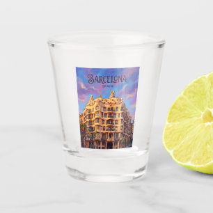 Casa Milà (La Pedrera) Spain Shot Glass