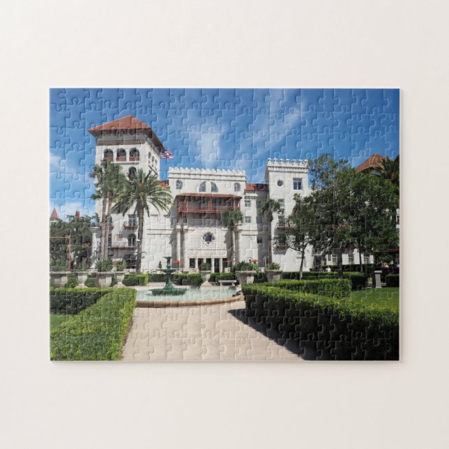 Casa Monica Hotel in St. Augustine, Florida Jigsaw Puzzle (Horizontal)
