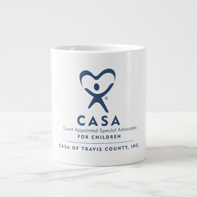 CASA of Travis County Coffee Mug (Front)