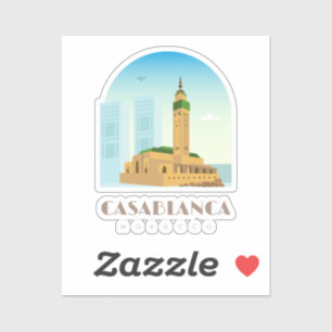 Casablanca city morocco Skyline