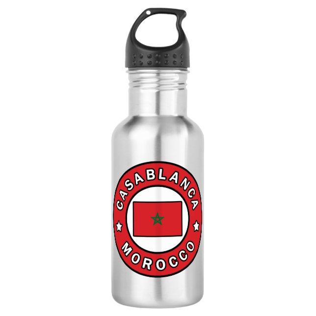 Casablanca Morocco 532 Ml Water Bottle (Front)