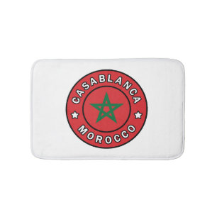 Casablanca Morocco Bath Mat