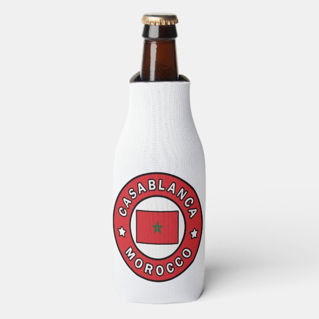 Casablanca Morocco Bottle Cooler (Bottle Front)