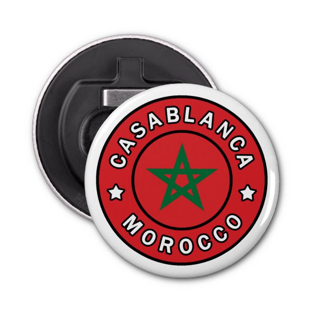 Casablanca Morocco Bottle Opener (Front)