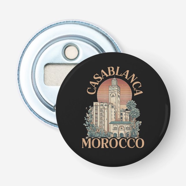 casablanca morocco bottle opener (Front)