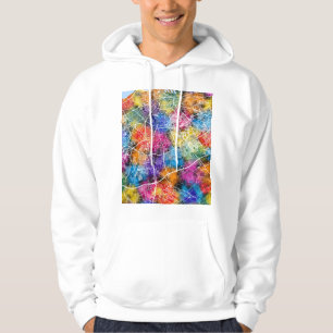 Casablanca Morocco City Map Hoodie