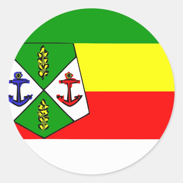 Casablanca, Morocco Classic Round Sticker (Front)