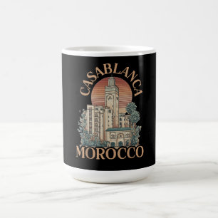 casablanca morocco coffee mug
