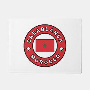 Casablanca Morocco Doormat