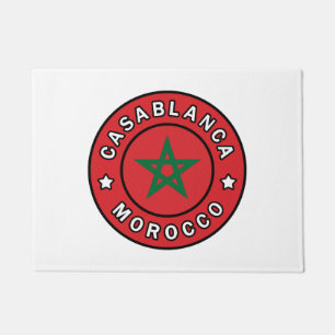 Casablanca Morocco Doormat