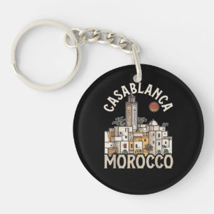casablanca morocco key ring