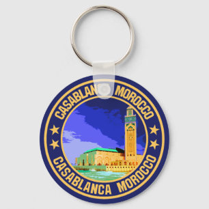 Casablanca Morocco                                 Key Ring