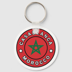Casablanca Morocco Key Ring