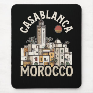 casablanca morocco mouse mat