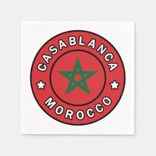 Casablanca Morocco Napkin