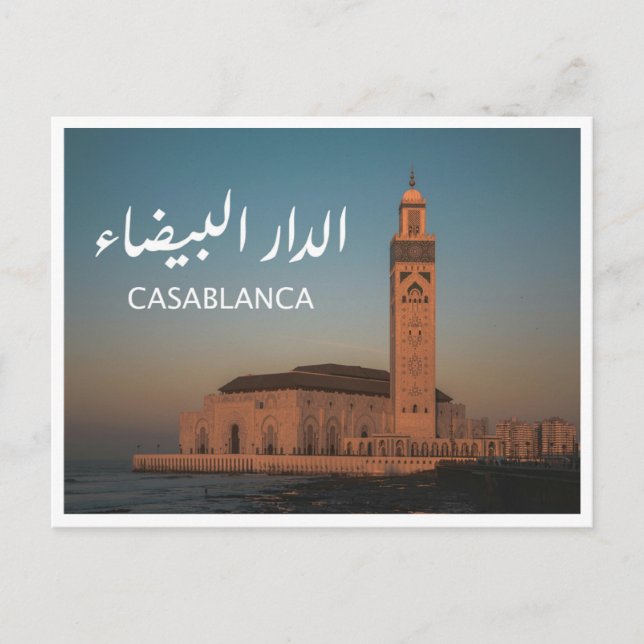Casablanca - Morocco Postcard (Front)